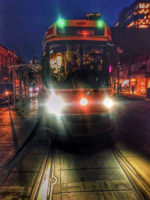 Morning Streetcar - Toronto